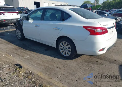 2016 Nissan Sentra Fe+ S/S/Sl/Sr/Sv z USA, uszkodzony, nr VIN 3N1AB7AP1GY239840